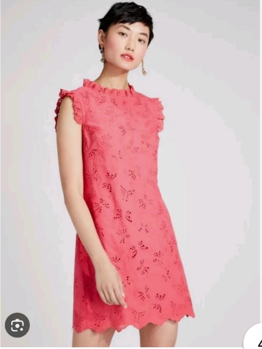 NWTs♠️kate spade Coral 🦋 butterfly Sleeveless Dress♠️